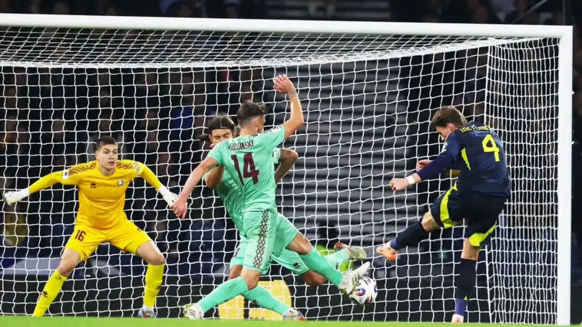 Skotlandia Tekuk Belarus 2-1, Gol McTominay Pastikan Puncak Klasemen Grup C