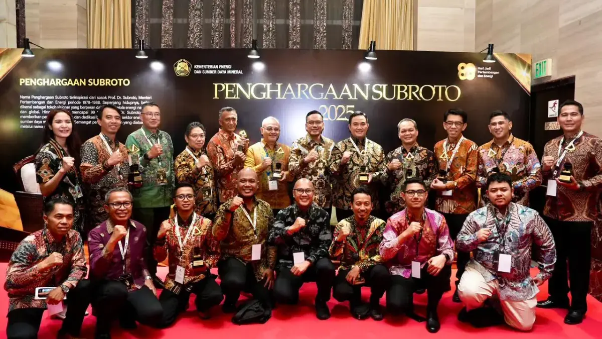 Pertamina Group Raih Apresiasi Pemerintah melalui Penghargaan Soebroto 2025 Pertamina raih 11 penghargaan Soebroto ke-8 Tahun 2025 yang diselenggarakan oleh Kementerian ESDM