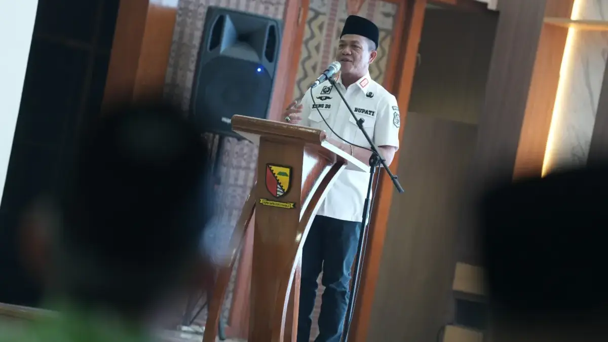 Kang DS Lantik Pengurus BWI, Soroti 47 Persen Tanah Wakaf di Kabupaten Bandung Belum Bersertifikat
