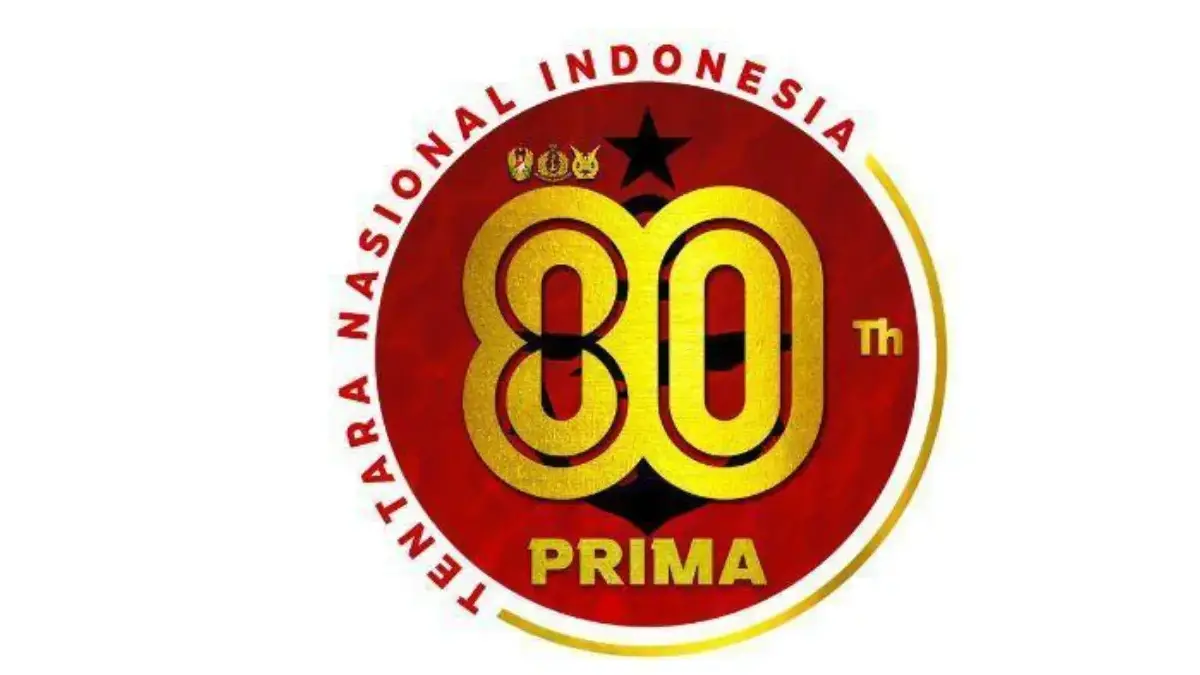 Logo HUT ke-80 TNI
