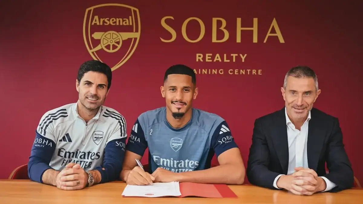 William Saliba Resmi Perpanjang Kontrak di Arsenal Hingga 2030