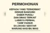 Pihak Warung Nasi Ibu Imas Buka Suara terkait getok parkir