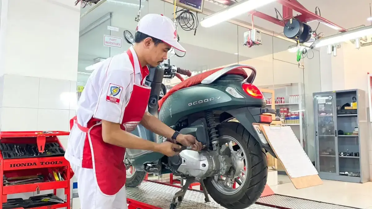 Tips merawat motor Honda