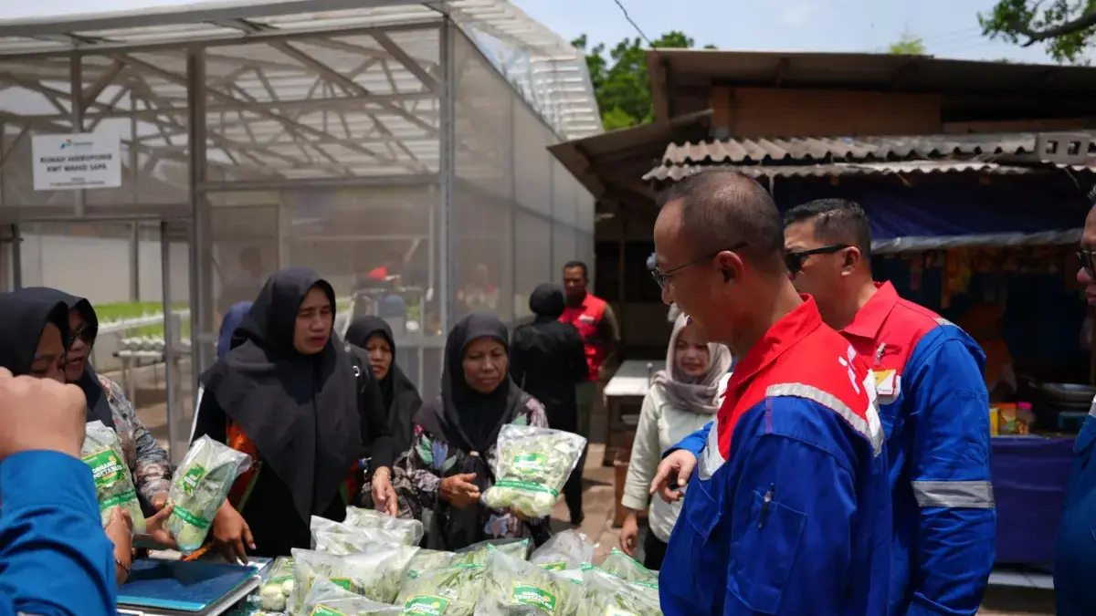 Pertamina Perkuat Ketahanan Pangan dan Energi di Desa Energi Berdikari Lebak Gede Banten