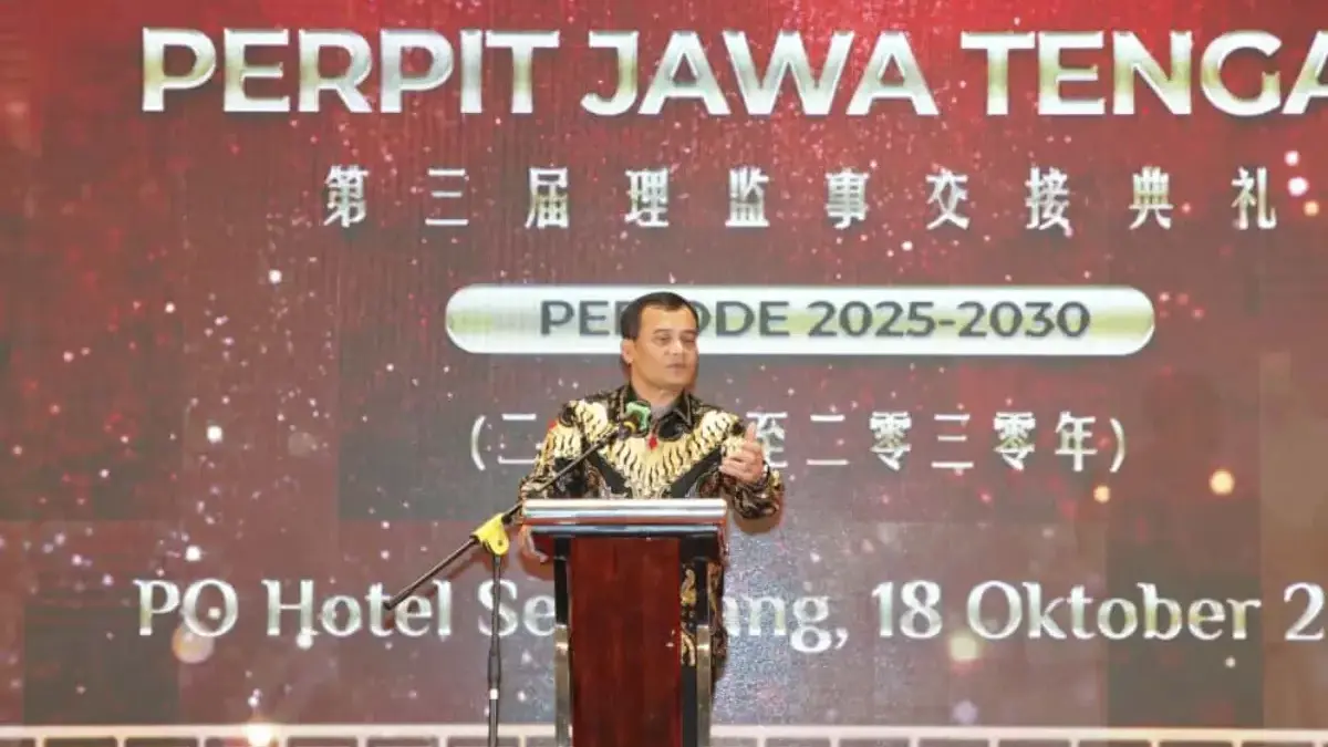Gubernur Jawa Tengah Ahmad Luthfi, meminta kepada pengusaha Tionghoa yang tergabung dalam Persatuan Pengusaha