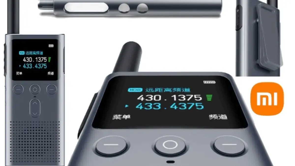 Xiaomi Rilis Walkie Talkie Digital Canggih, Baterai Tahan 100 Jam Tanpa Internet