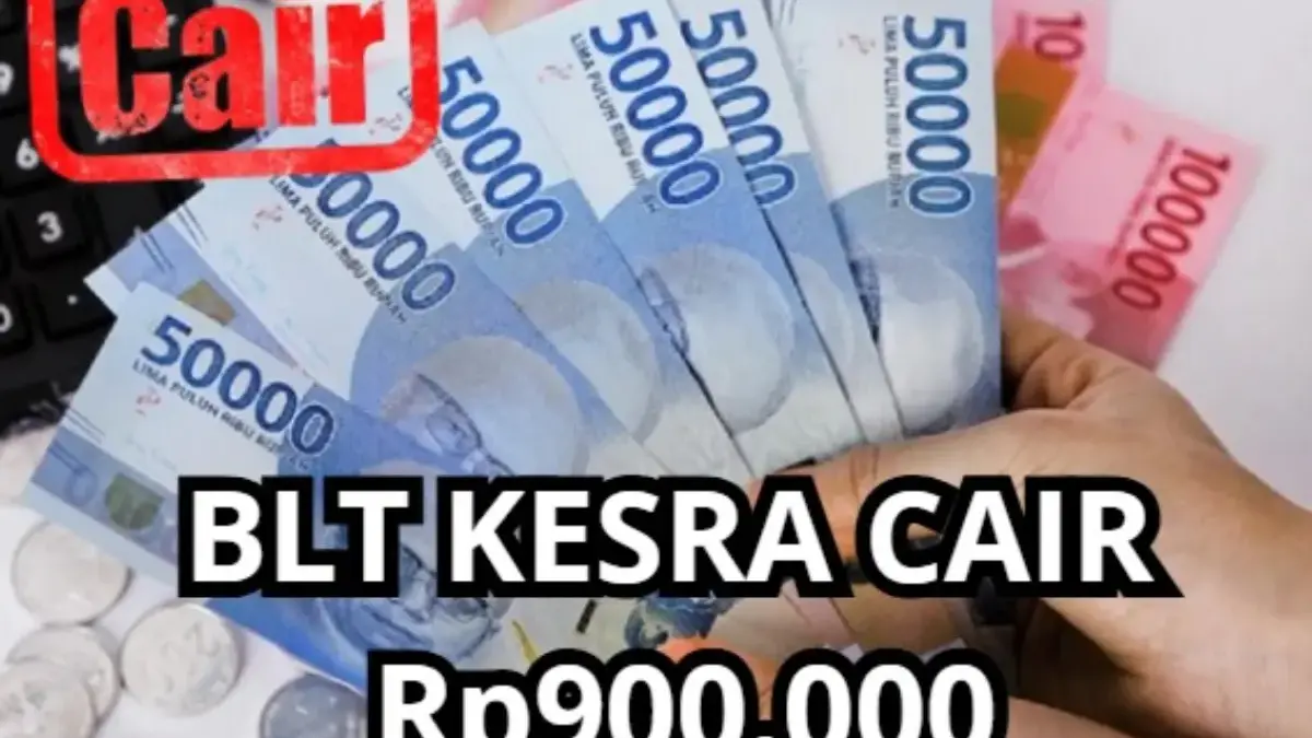 Pencairan BLT Kesra Rp900.000 yang sudah dimulai sejak pekan ini.