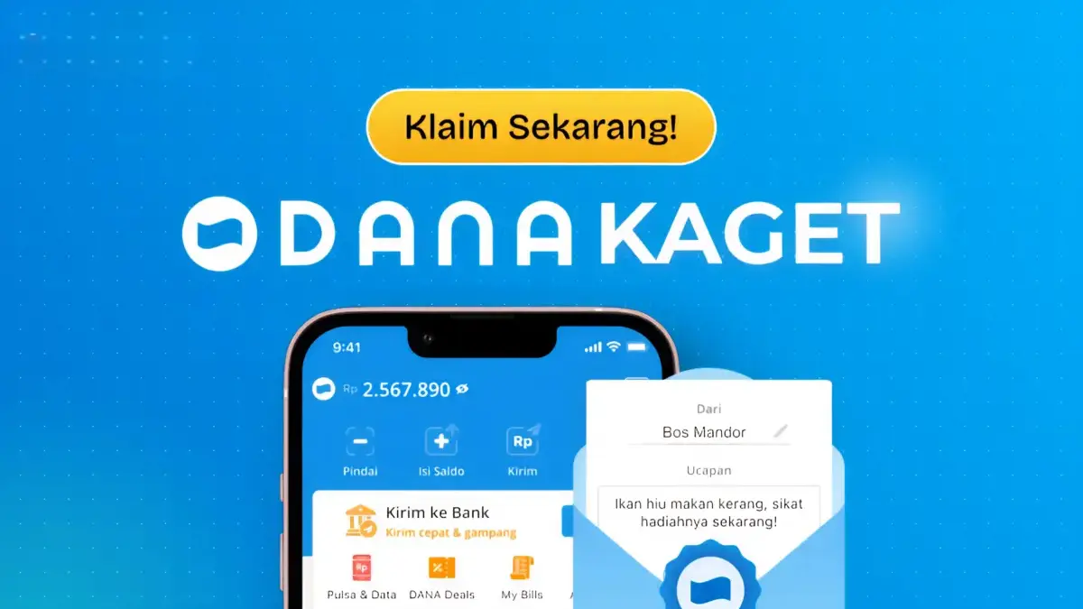 Cara Aman Klaim Saldo DANA Kaget Gratis Rp216.000 Hari Ini, Cek Link Resminya! Cara Aman Klaim Saldo DANA Kaget Gratis Rp216.000 Hari Ini, Cek Link Resminya!