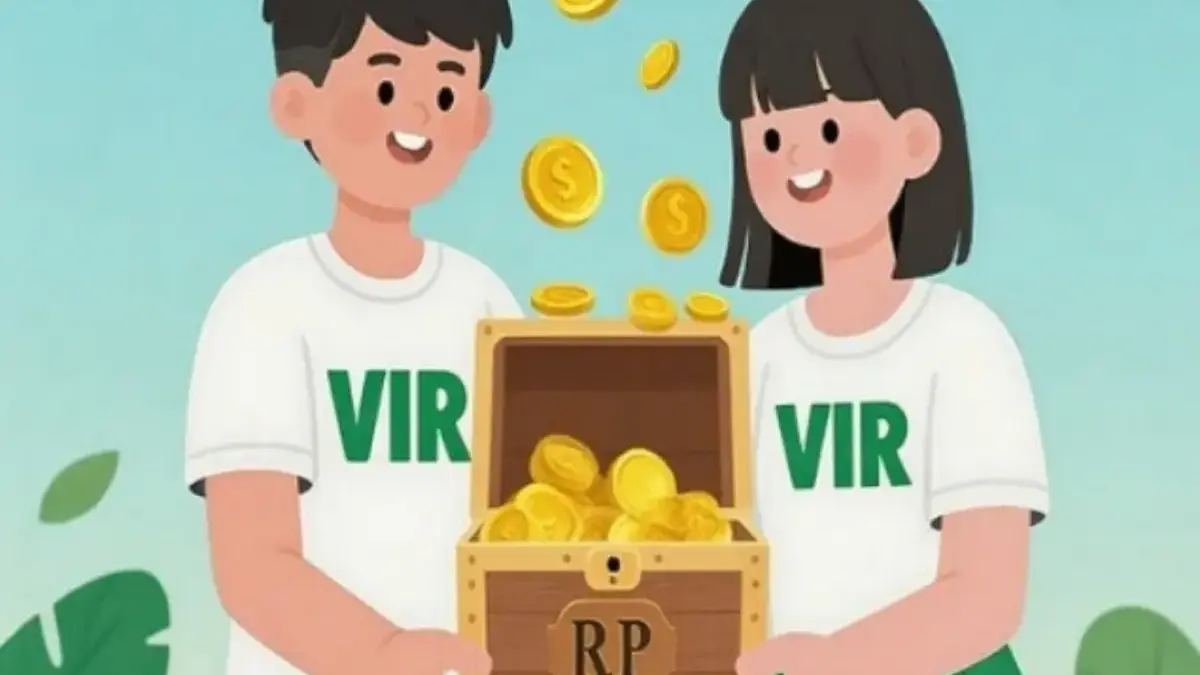 Ditawari Gaji Rp100 Juta Per Minggu, Aplikasi VIR Ajak Member Jadi Kapten Mitra, Yakin Bakal Dibayar? ILUSTRASI Gaji mingguan di Aplikasi VIR yang mencapai ratusan juta rupiah.