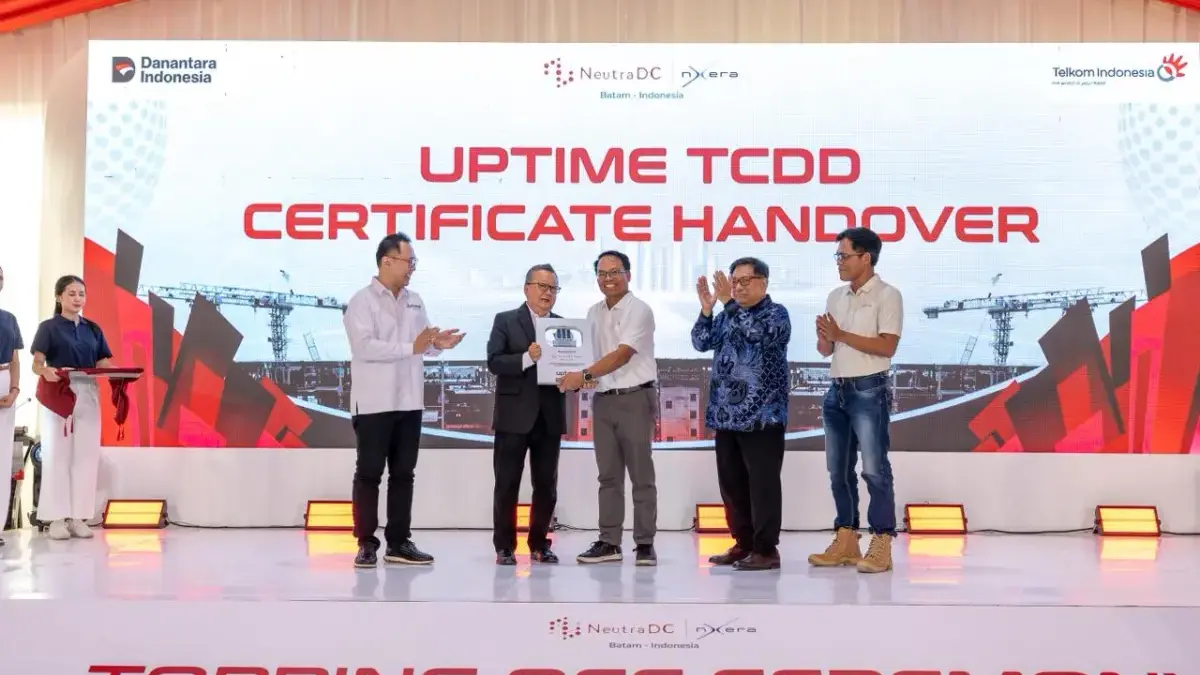 HDC NeutraDC-Nxera Batam Raih Sertifikasi Tier-3, Telkom Jamin Keamanan Data dan Keandalan Sistem