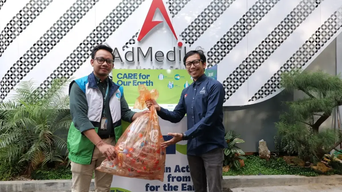 AdMedika Gandeng Waste4Change Kelola Sampah Kantor Menuju Zero Waste AdMedika