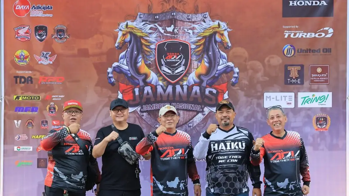 Jambore Nasional Honda ADV Indonesia Keempat Digelar di Kuningan Jawa Barat