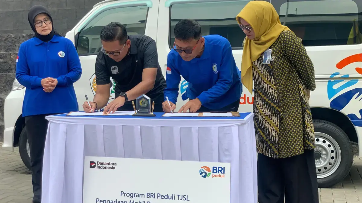 BRI Peduli Salurkan Bantuan Kendaraan Penunjang Pendidikan untuk Yayasan Krida Nusantara