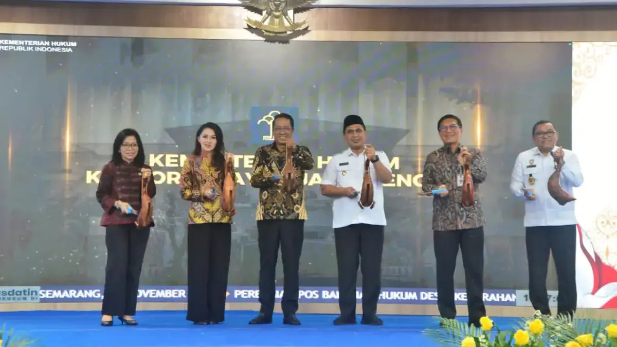 Bentuk Posbankum Terbanyak, Pemprov Jateng Raih Rekor MURI Bentuk Posbankum Terbanyak, Pemprov Jateng Raih Rekor MURI