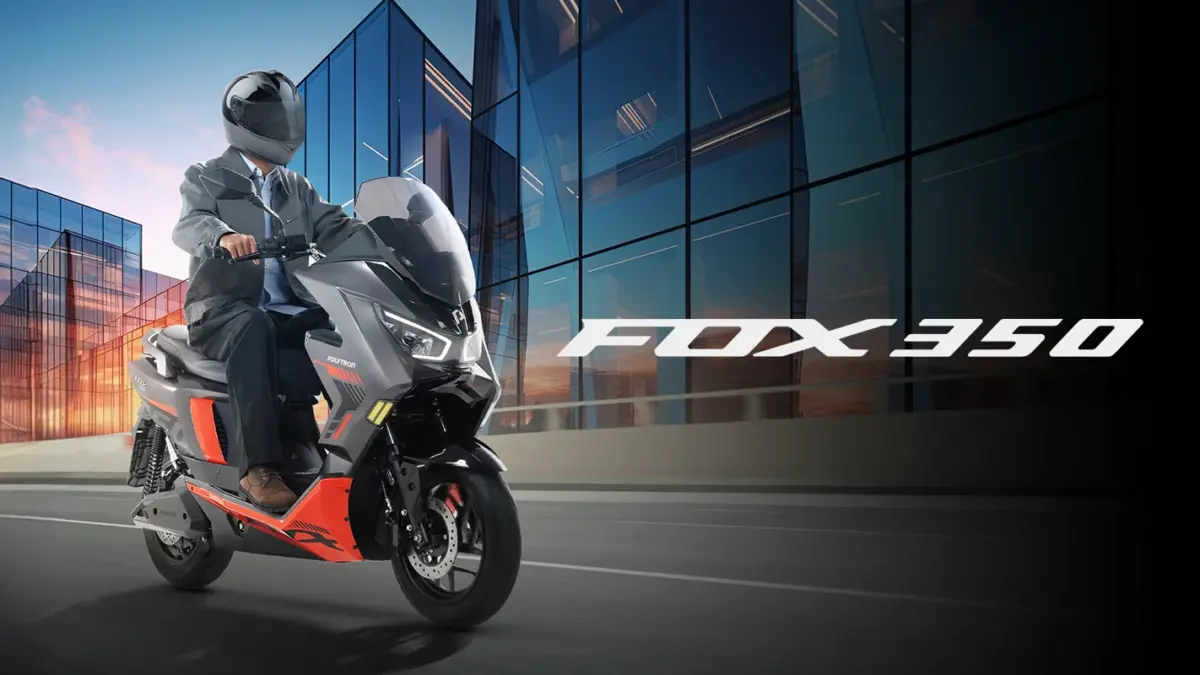 Polytron Fox 350: Motor Listrik Mulai Rp15 Jutaan dengan Fitur Modern Motor listrik Polytron