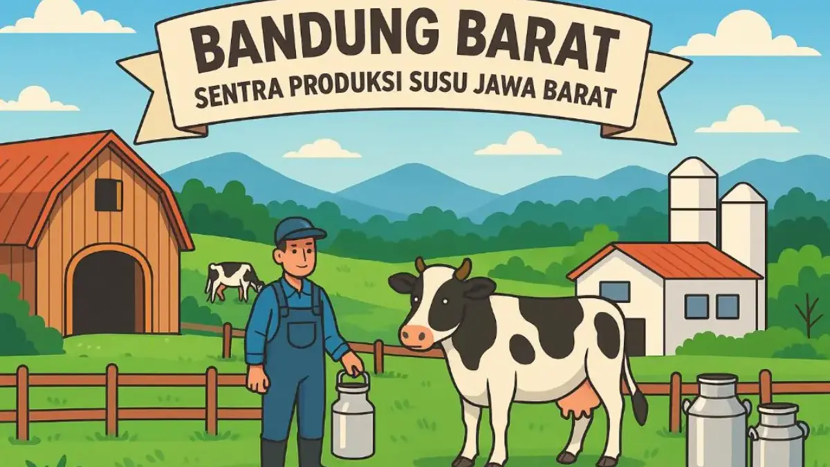 Bandung Barat Mantapkan Posisi sebagai Sentra Produksi Susu Jawa Barat