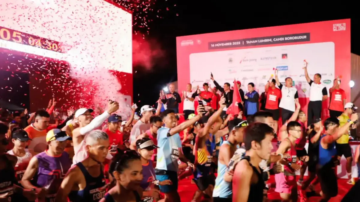 Borobudur Marathon Naik Kelas, Jawa Tengah Bidik Ikon Marathon Dunia Lari