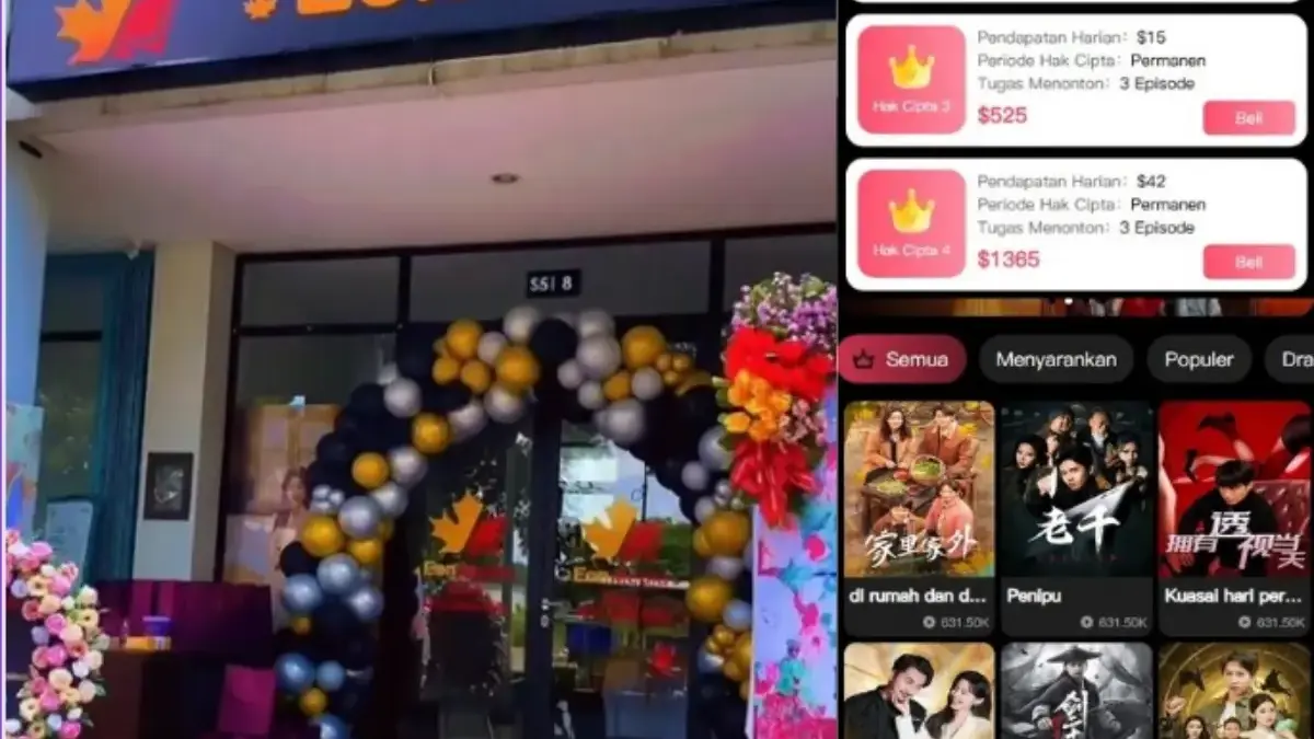Platform Nonton Drama Pendek China Aplikasi EON Media yang disebut penghasil uang