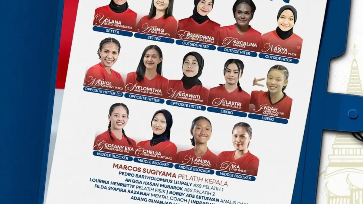 Sedang Tayang! Link Live Streaming Voli SEA Games 2025 Timnas Putri Indonesia vs Myanmar yang Legal Sedang Tayang! Link Live Streaming Voli SEA Games 2025 Timnas Putri Indonesia vs Myanmar yang Legal