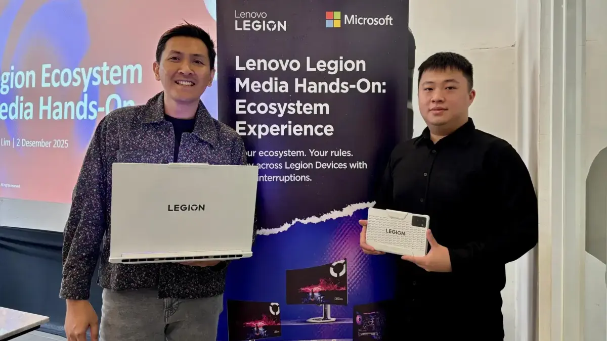 Lenovo Resmi Hadirkan Legion Ecosystem Gen-10 di Bandung: Dorong Gamer dan Kreator “Reach Your Impossible" Lenovo Resmi Hadirkan Legion Ecosystem Gen-10 di Bandung: Dorong Gamer dan Kreator untuk “Reach Your Impossibl