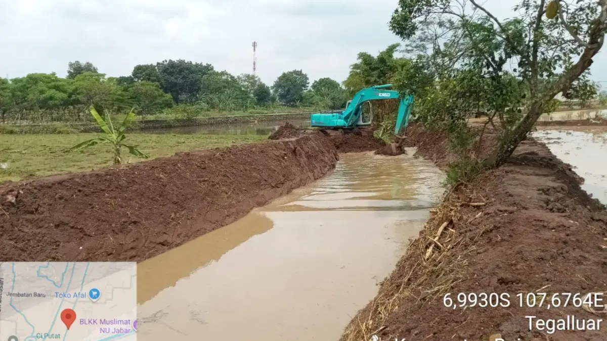 Tegalluar Menuju Bebas Banjir, Normalisasi Sungai Ciputat Sudah 30% dengan Dukungan Pentahelix