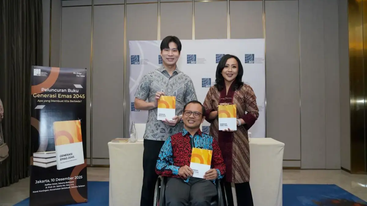 Jawab Tantangan SDM di Era AI, IIEF Luncurkan Buku “Generasi Emas 2045: Apa yang Membuat Kita Berbeda?" Jawab Tantangan SDM di Era AI, IIEF Luncurkan Buku “Generasi Emas 2045: Apa yang Membuat Kita Berbeda?\"