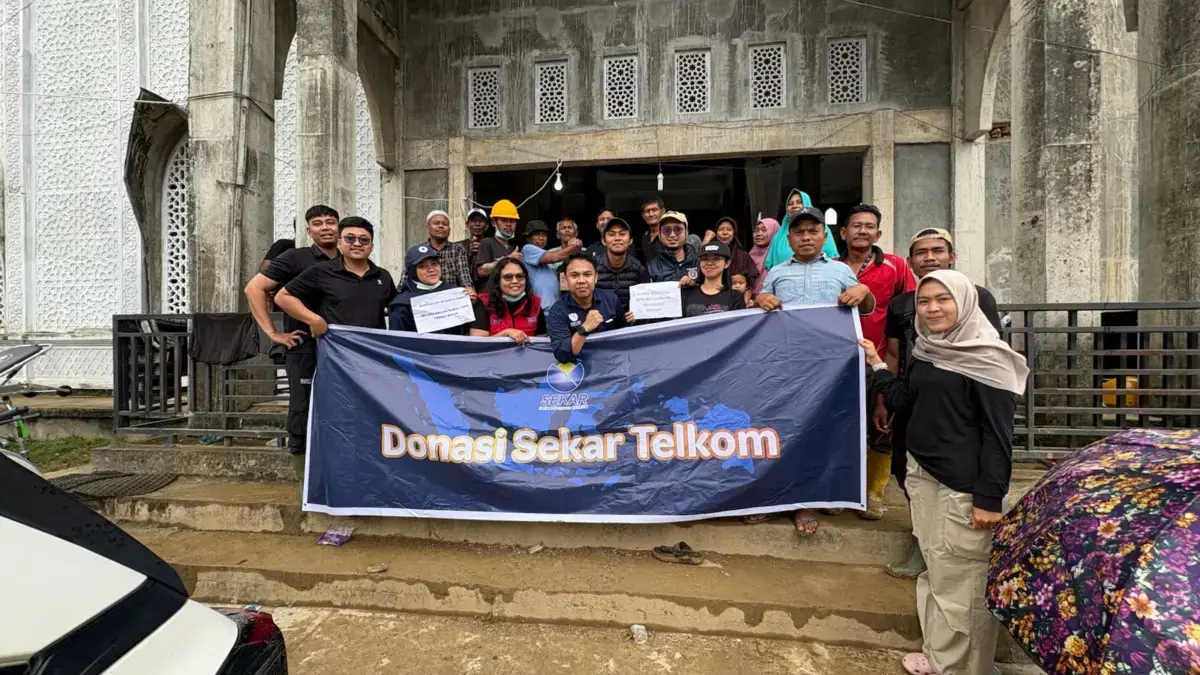 Berangsur Pulih Di Atas 80%, TelkomGroup Terus Lakukan Percepatan Pemulihan Layanan di Lokasi Bencana Sumatra Berangsur Pulih Di Atas 80%, TelkomGroup Terus Lakukan Percepatan Pemulihan Layanan di Lokasi Bencana Sumatra