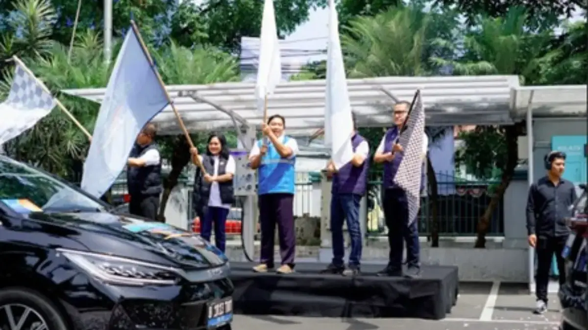 PLN UID Jawa Barat Dukung Kegiatan Komunitas Kendaraan Listrik “EVenture Siaga SPKLU Nataru” PLN UID Jawa Barat Dukung Kegiatan Komunitas Kendaraan Listrik “EVenture Siaga SPKLU Nataru”