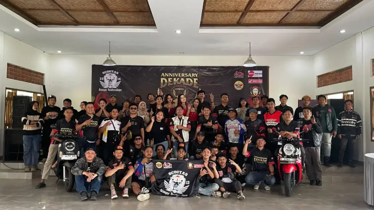 Anniversary 1 Dekade Scoopy Tasikmalaya \"Satu Dekade, Bersama Satu Hati\"