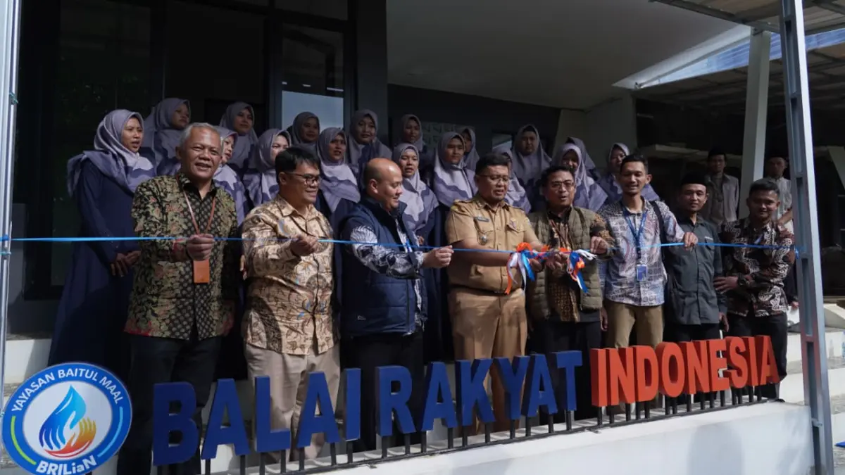 YBM BRILiaN Resmikan Balai Rakyat Indonesia di Sukawening, Dorong Kemandirian Masyarakat