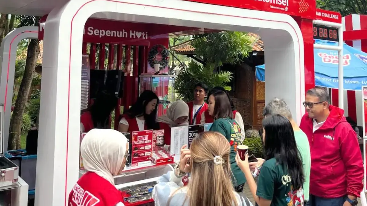 Full Bar di Ponsel, Full Juara di Hati: Telkomsel Regional Jawa Barat Sukses Kawal Lonjakan Trafik 15,10%0%