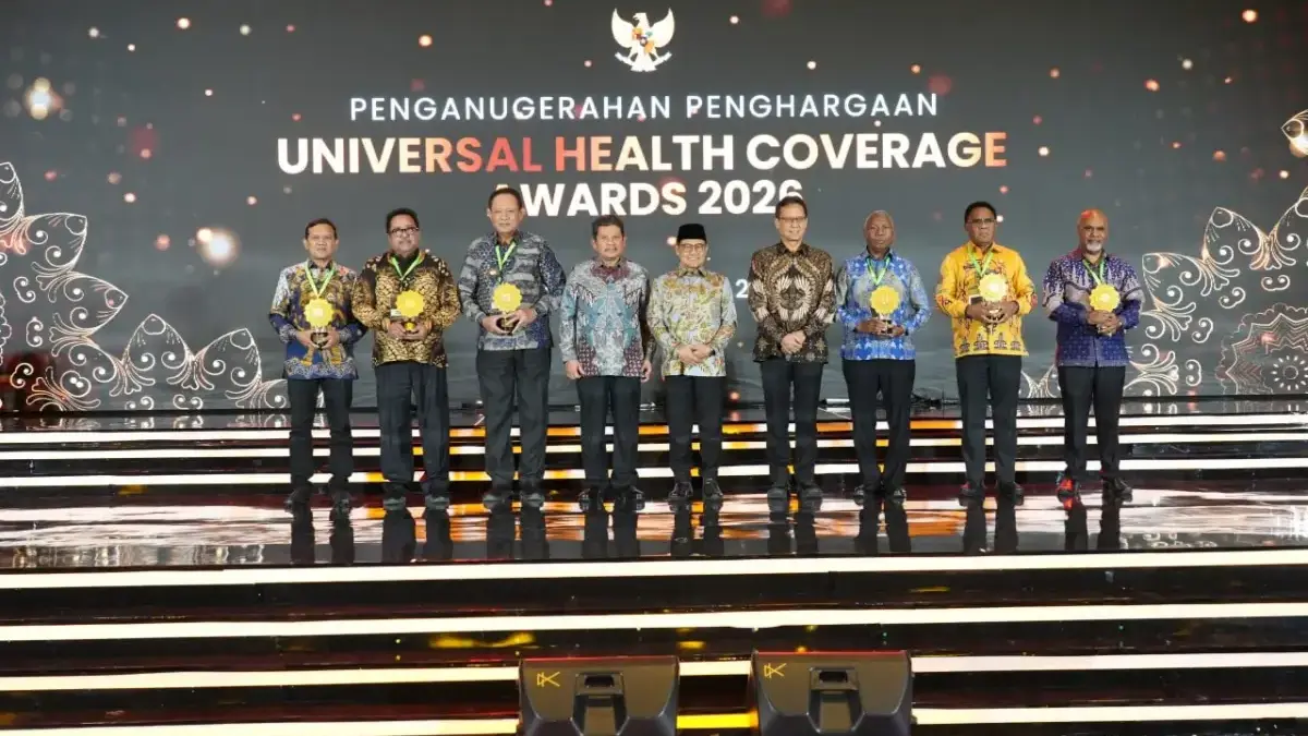 Dukung Program JKN, Ratusan Kepala Daerah Terima Penghargaan di UHC Awards 2026 Dukung Program JKN, Ratusan Kepala Daerah Terima Penghargaan di UHC Awards 2026