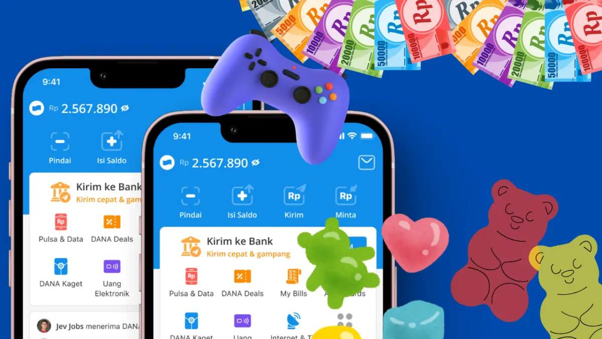 ilustrasi saldo DANA