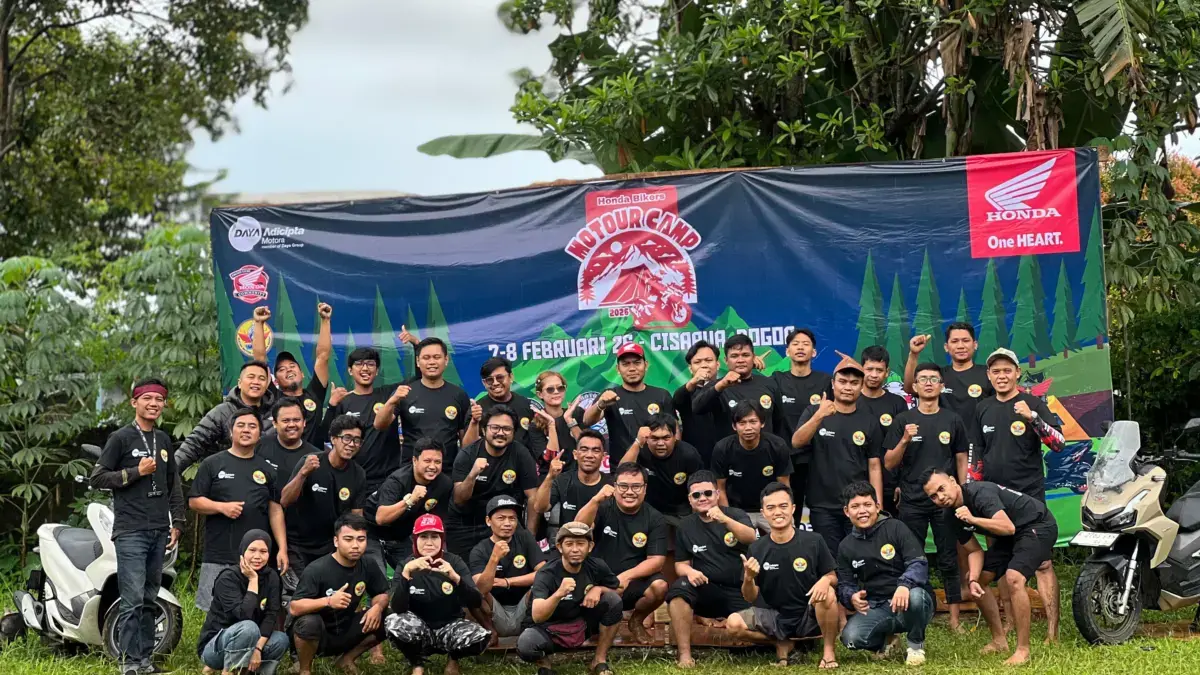Honda Bikers Motour Camp 2026 Pererat Kebersamaan Komunitas Honda Jawa Barat