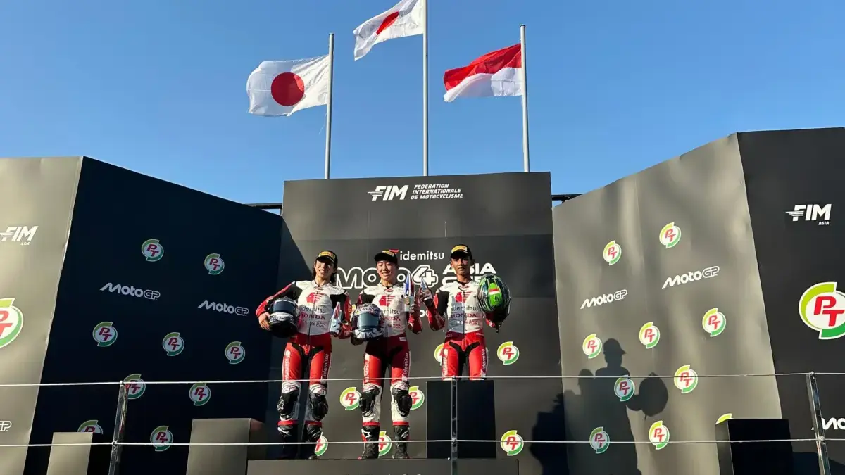 Pebalap Muda Astra Honda Tampil Kencang di Laga Pembuka Moto4 Asia Cup Buriram Rilis