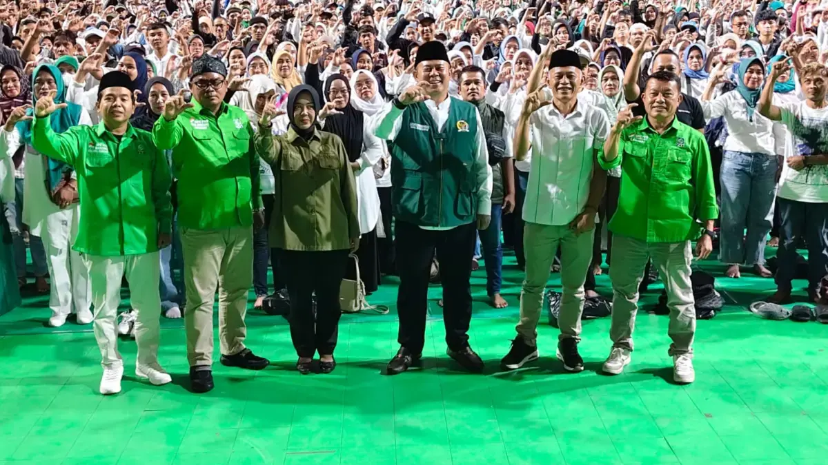 Hj. Renie Rahayu Fauzi Hadiri Reses Wakil Ketua DPR. RI H. Cucun A. Syamsurijal Dari Fraksi PKB Rilis