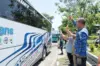 Bupati Bandung Lepas 14 Bus Mudik Gratis ke Solo dan Yogyakarta
