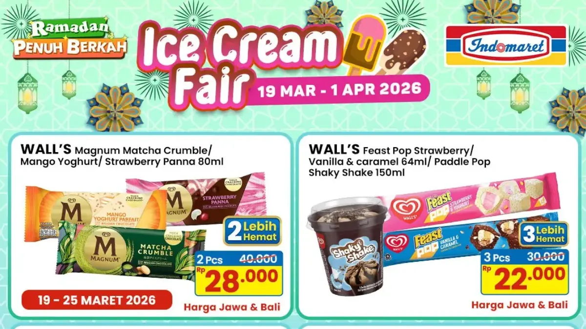 Promo Indomaret Ice Cream Fair