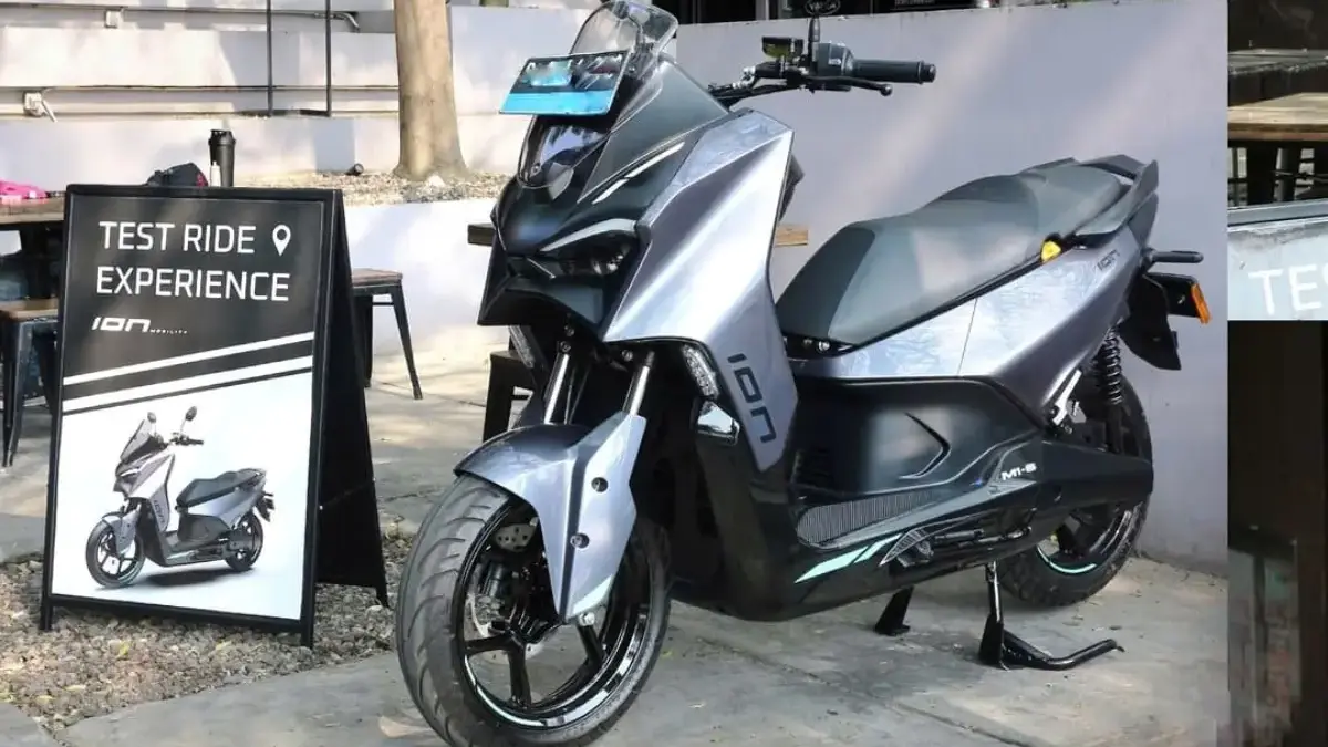 Ilustrasi motor listrik untuk mudik Lebaran