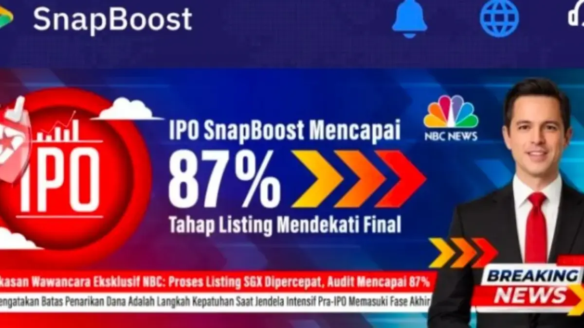 aplikasi SNAPBOOST yang kini sudah scam