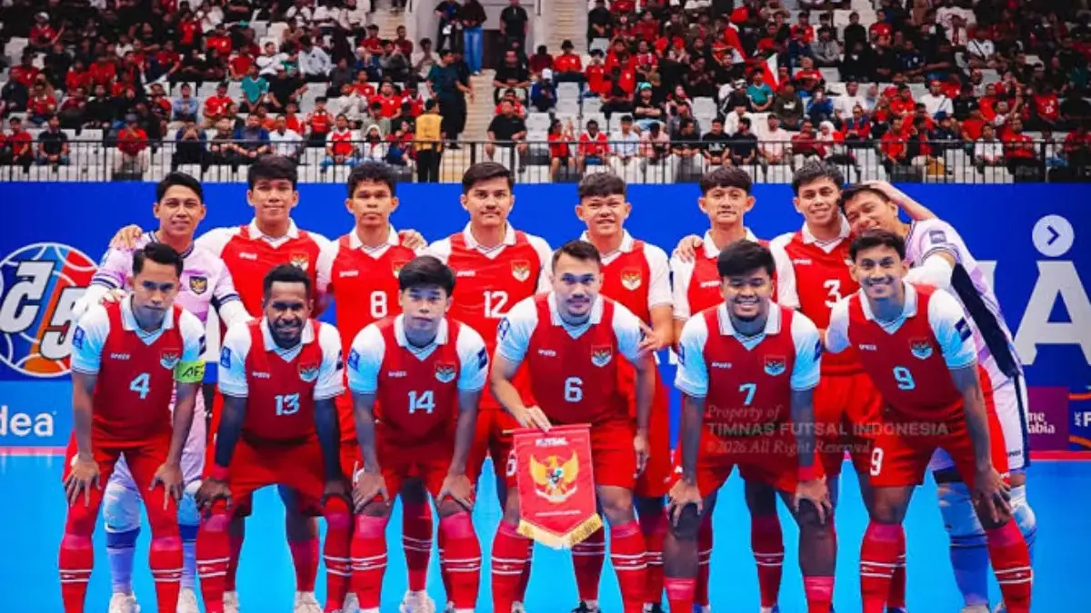 Cara Nonton Streaming Timnas Indonesia vs Brunei di ASEAN Futsal 2026