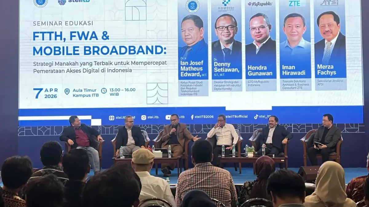 ITB Satukan Industri Telekomunikasi, FTTH dan FWA Jadi Kunci Pemerataan Internet Nasional