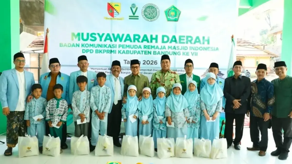 Abdul Rouf Jadi Ketua Terpilih, Bupati KDS Minta BKPRMI Selaraskan Program Kerja dengan Pemkab Bandung