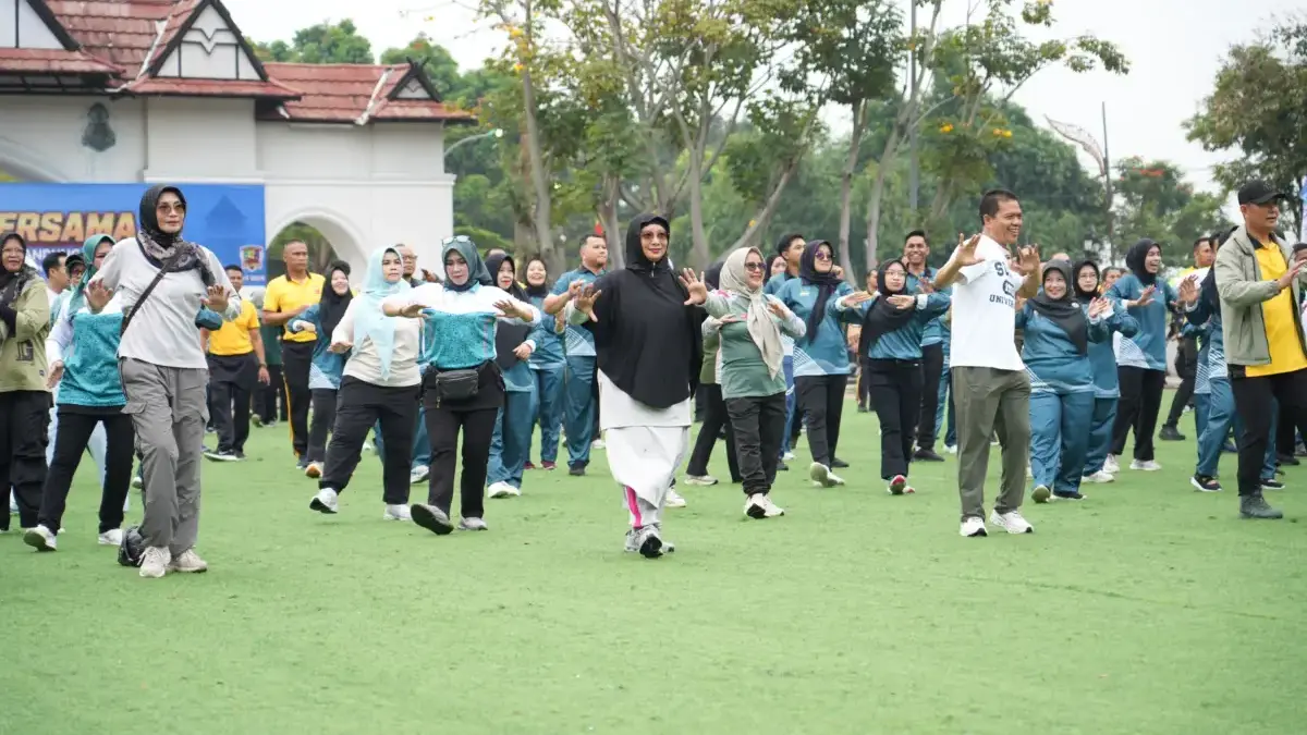 Olahraga Bersama FORKOPIMDA dan Pemkab Bandung Semarakkan Hari K3 Sedunia 2026