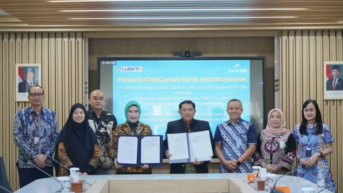 Dukung Ekosistem Kampus, bank bjb dan LLDIKTI IV Resmikan Sinergi Strategis