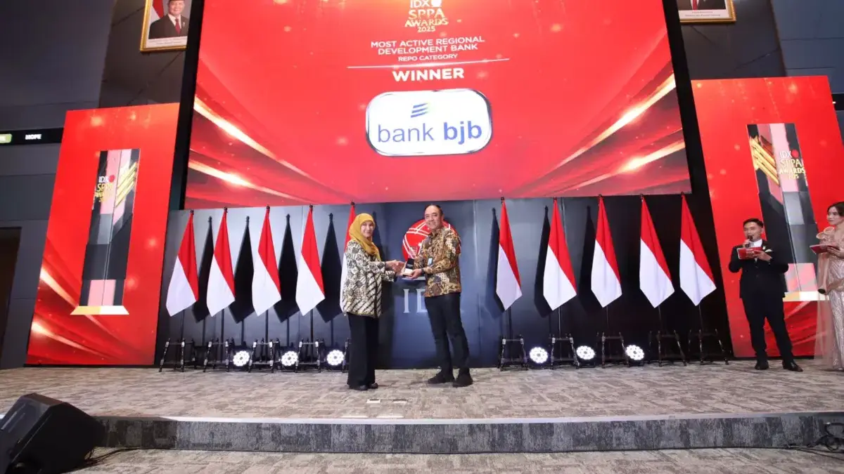bank bjb Raih Penghargaan SPPA 2025, Perkuat Peran di Pasar Keuangan bjb