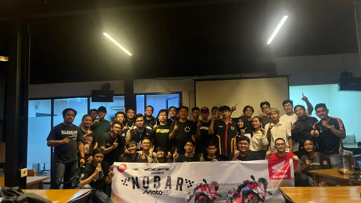 Nobar MotoGP CBR Series, Perkuat Silaturahmi Komunitas CBR di Bandung