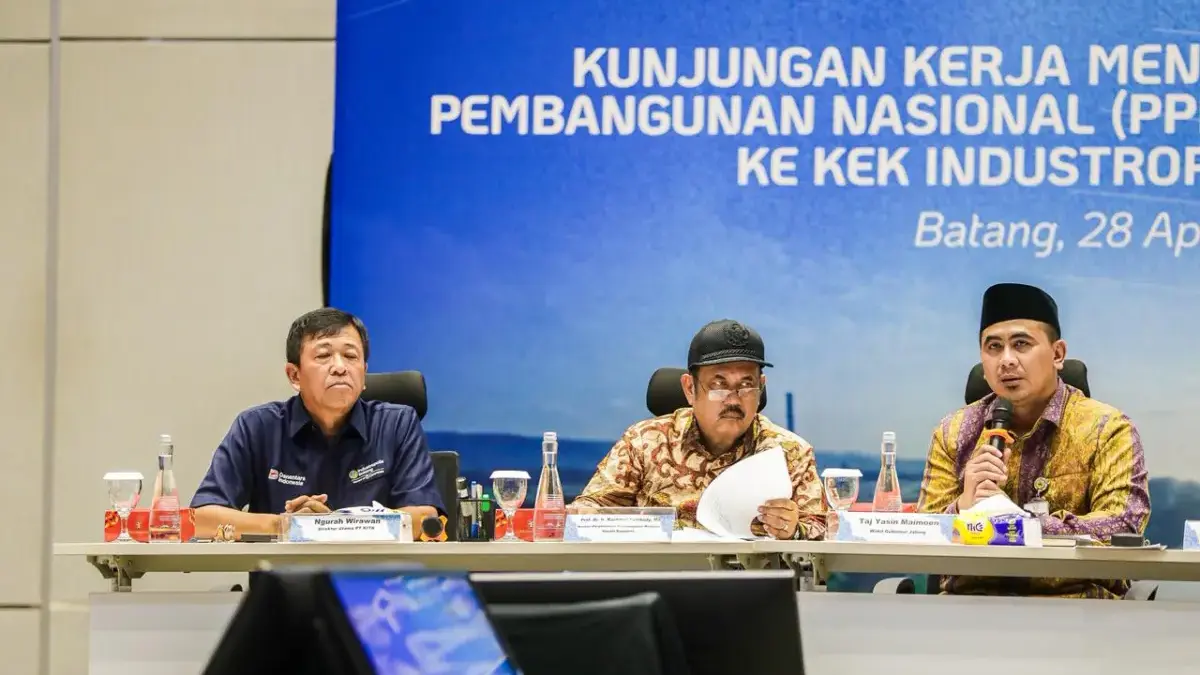 Berkontribusi Kurangi Pengangguran, Kawasan Industri Batang Serap 18.390 Tenaga Kerja