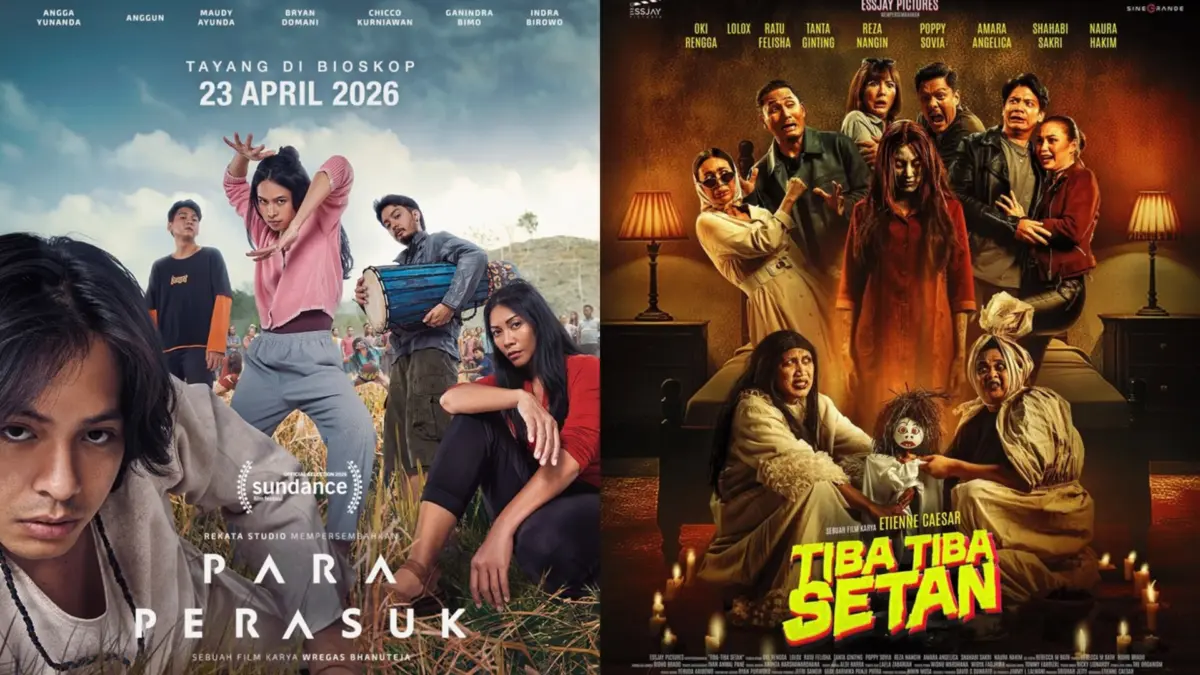 Daftar film bioskop bulan April 2026