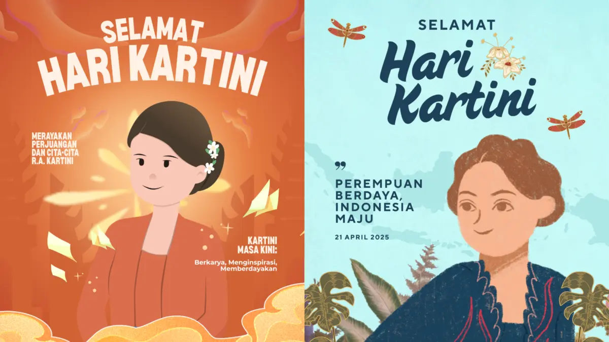 ilustrasi poster Kartini